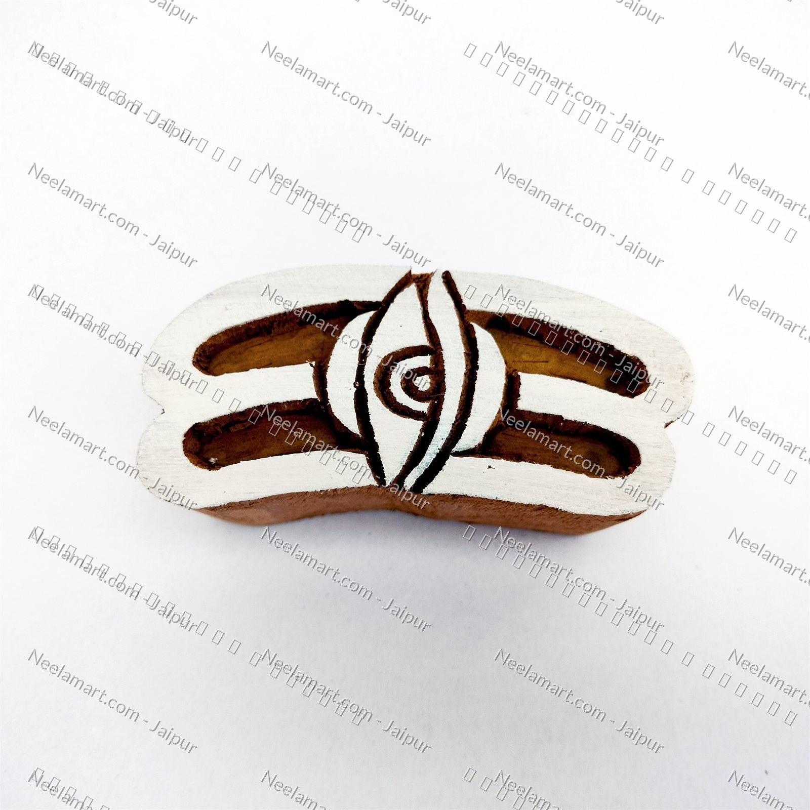 Spiritual Lord Shiva Wooden Stamp printed impression